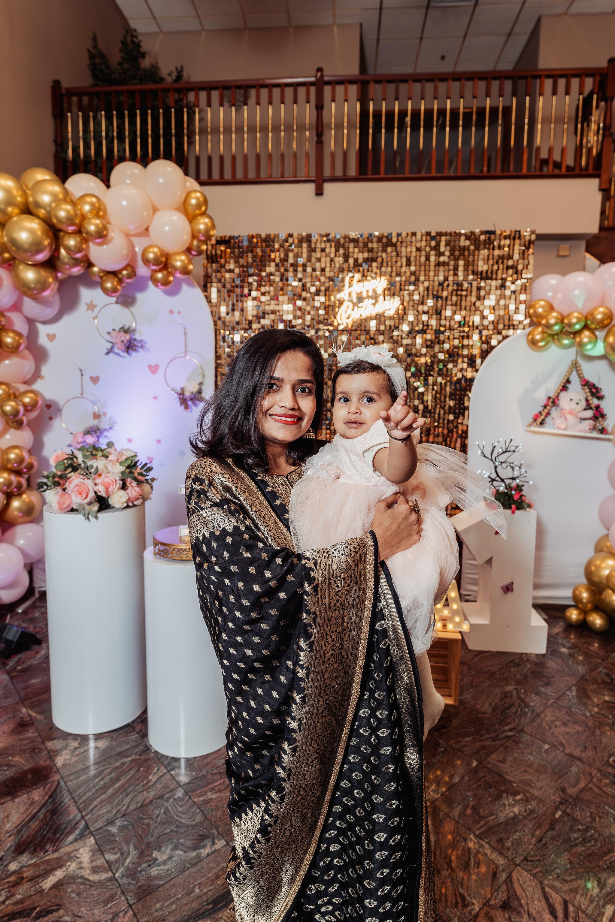 A Heartwarming Celebration: The Bhindwal Family's First Baby Birthday