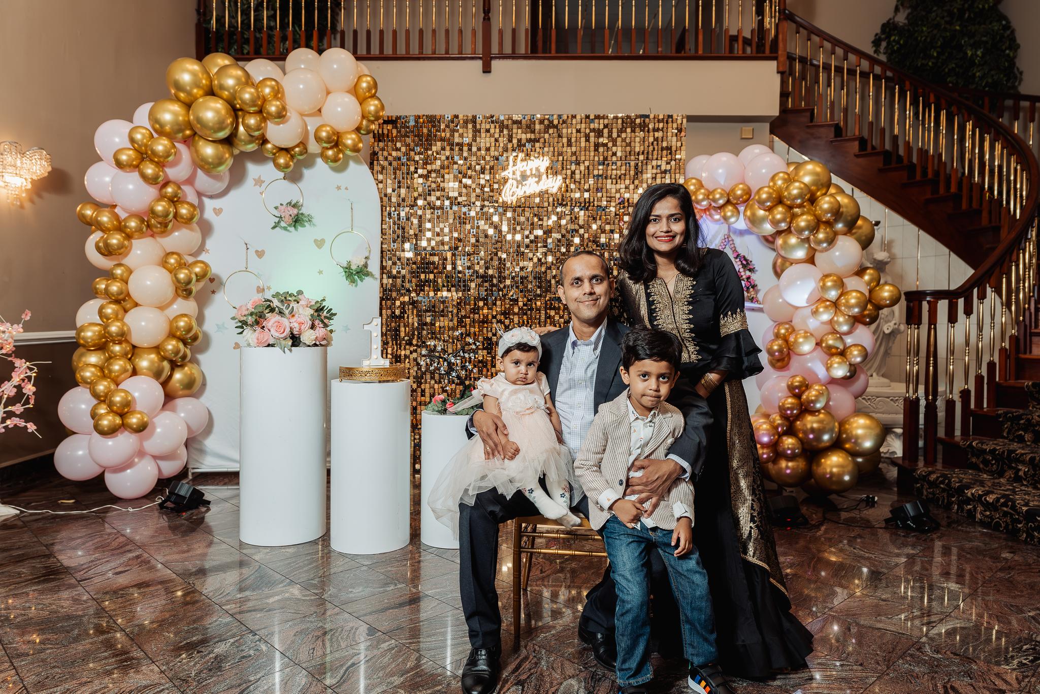 A Heartwarming Celebration: The Bhindwal Family's First Baby Birthday